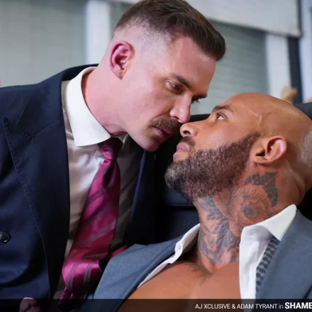 The Shameless Office Seduction: Adam Tyrant and AJ Xclusive's Debauchery Gay Porn