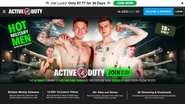 ActiveDuty.com - Full Site Review Gay Porn