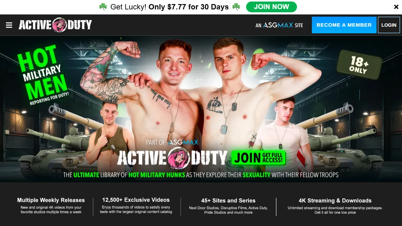 ActiveDuty.com - Full Site Review Gay Porn