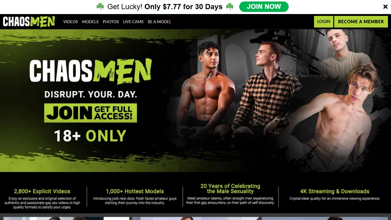 Chaosmen.com - Full Site Review Gay Porn