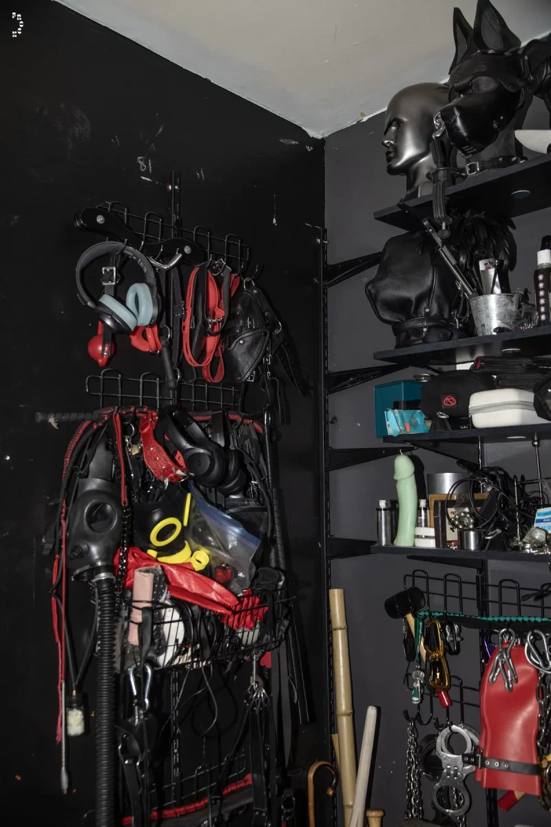 A Night in Red Latex: Sir Malice & Daimon Prince's Sensual Submission Gay Porn 9