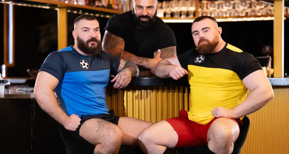 Alex Marte, Kinkoer, & PJ Knox: A Match, A Penis, and a Wild Threesome Gay Porn