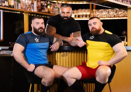 Alex Marte, Kinkoer, & PJ Knox: A Match, A Penis, and a Wild Threesome Gay Porn