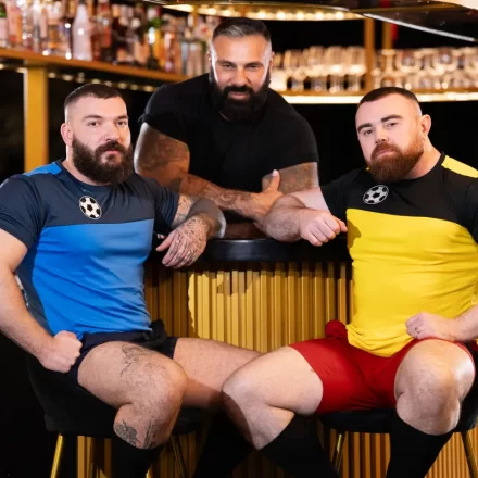 Alex Marte, Kinkoer, & PJ Knox: A Match, A Penis, and a Wild Threesome Gay Porn