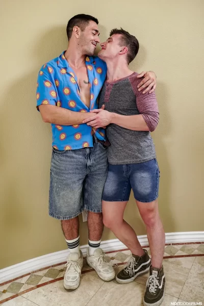 Almost Real: Nico Coopa Pounds The Real Grant Ducati Gay Porn 3