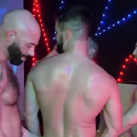 Amazing Gay Bareback Orgy With Unscrupulous and Wild Men Gay Porn