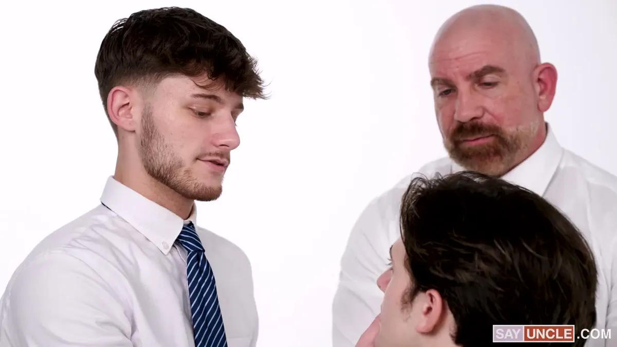 Anointed by the Leader's Touch: Matt Stiel, Archer Black, & Dex Devall Gay Porn 4