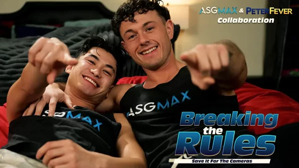 ASGmax & PeterFever Unleash "BREAKING THE RULES" Gay Porn