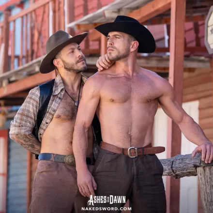 Ashes Before Dawn: Paddy O'Brian & John Brachalli's Wild Frontier Fling Gay Porn