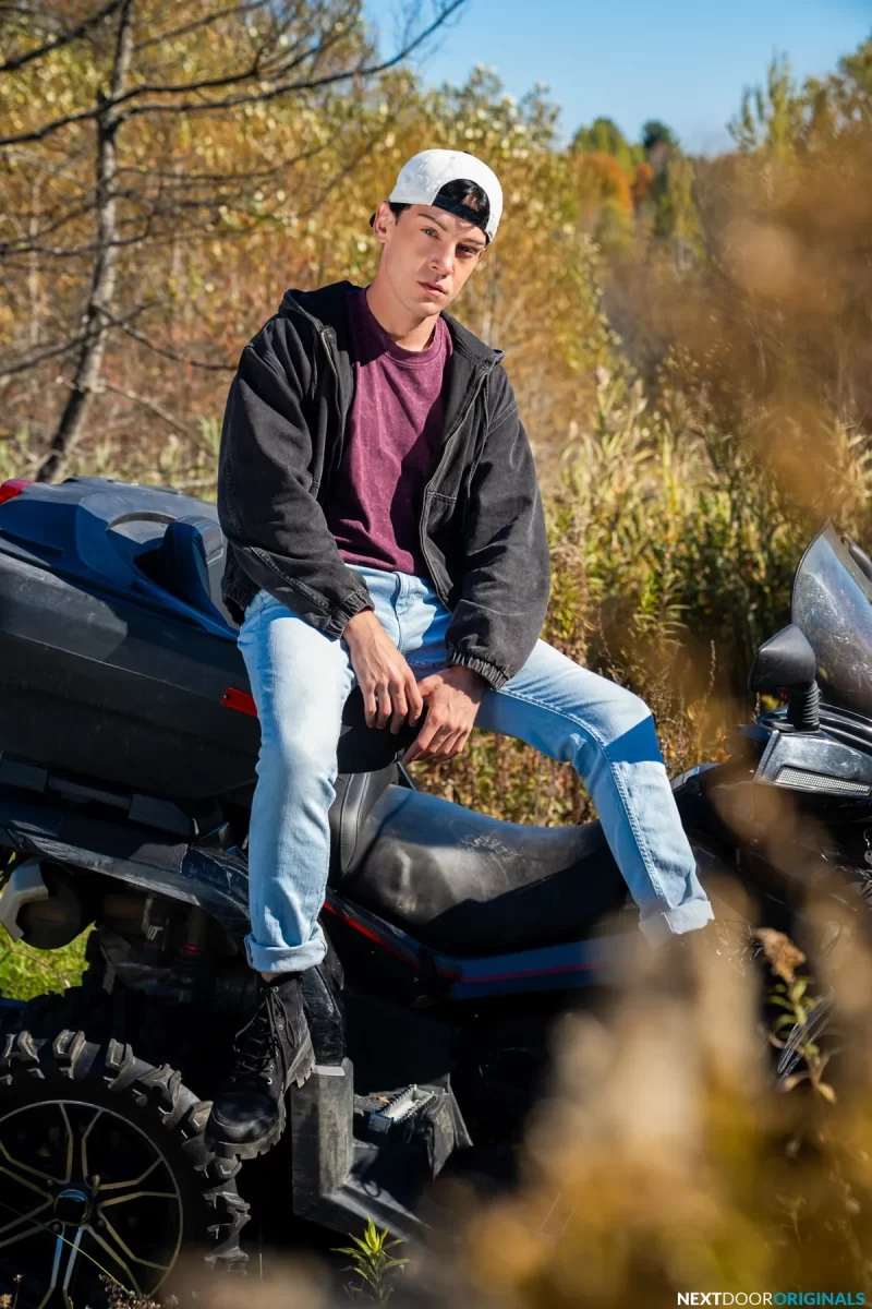 ATV Experience with William Seed & Edward Terrant: Raw Ride in the Woods Gay Porn 3