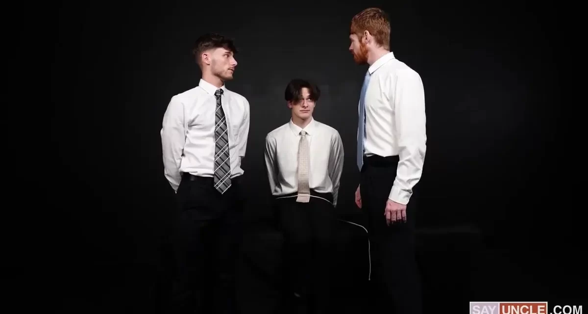 Big Red Includes Archer Black & Dex Devall In His Special Circle Big Red's Includes Archer Black & Dex Devall In His Special Circle Gay Porn