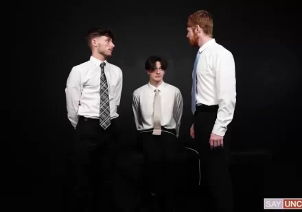 Big Red Includes Archer Black & Dex Devall In His Special Circle Big Red's Includes Archer Black & Dex Devall In His Special Circle Gay Porn