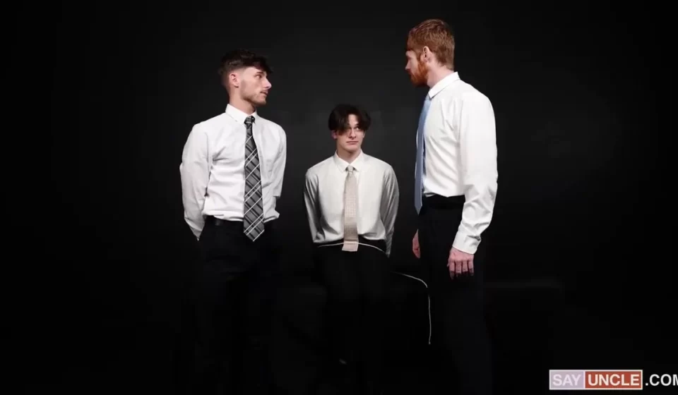 Big Red Includes Archer Black & Dex Devall In His Special Circle Big Red's Includes Archer Black & Dex Devall In His Special Circle Gay Porn