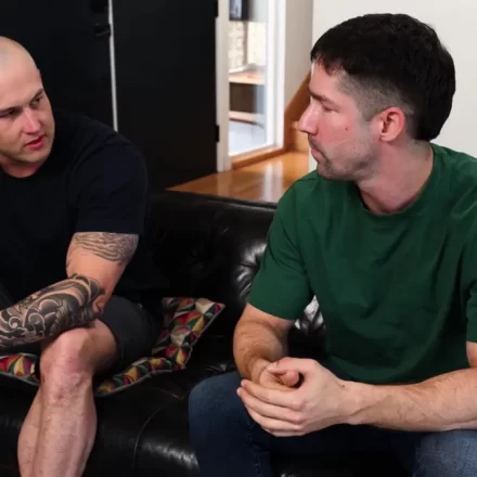 Brock Kniles & Eddie Patrick: Saw You Online... and Ended Up With a Dick Inside Gay Porn