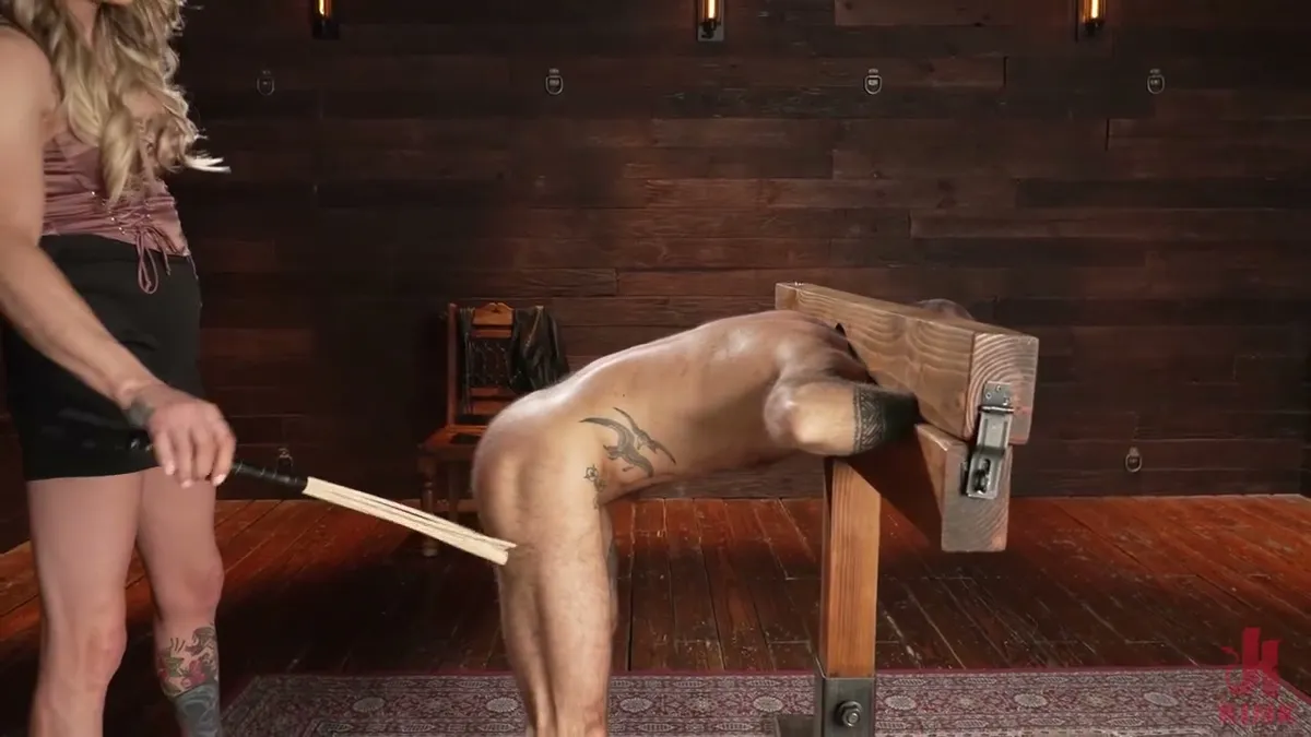 Casey Kisses Owns and Unleashes Jayson Parker Gay Porn 2