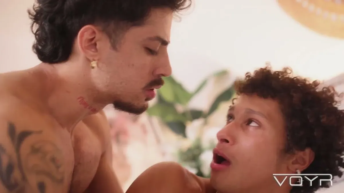 Curly Hunk Gets His Heat on With Beefy Markin Wolf Gay Porn