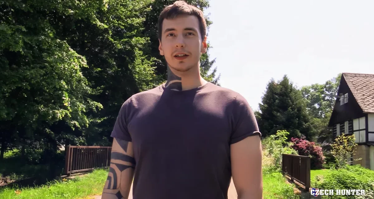 Czech Hunter: Go Bare Outdoors with Gay Prague Boys Gay Porn