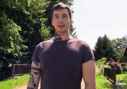 Czech Hunter: Go Bare Outdoors with Gay Prague Boys Gay Porn