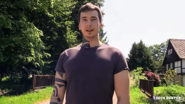 Czech Hunter: Go Bare Outdoors with Gay Prague Boys Gay Porn