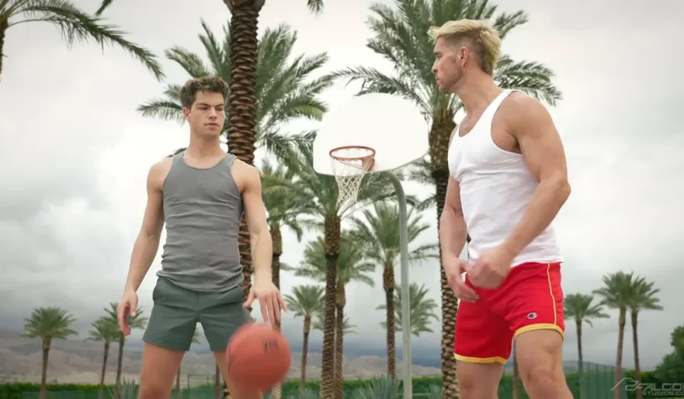 Dio Ferrero & Oliver Carter's Match: When Rivals Meet Outside The Court Gay Porn