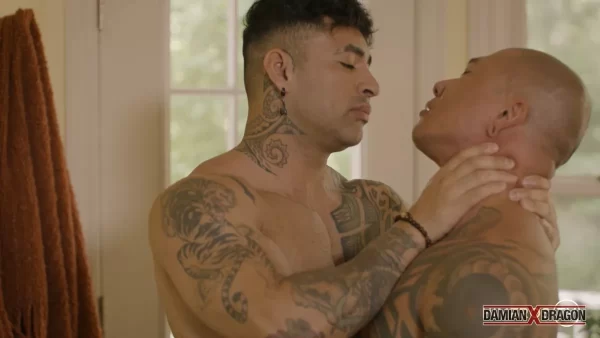 Dominant Kemono Hones Submissive Damian Dragon Gay Porn 1