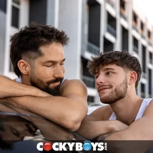 Dreamy Neighbor Dudes Eddie Patrick & Dex Devall Fuck Gay Porn
