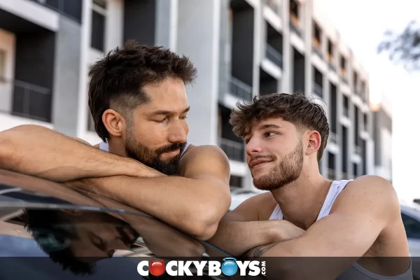 Dreamy Neighbor Dudes Eddie Patrick & Dex Devall Fuck Gay Porn