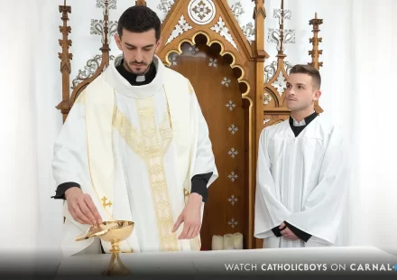 Guy Spencer & Lane Colten Play With Sin and Taboo on CatholicBoys Guy Spencer & Lane Colten Play With Sin and Taboo on CatholicBoys Gay Porn