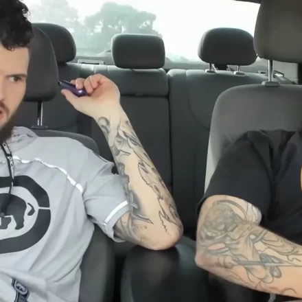 Hatler Gurius & JustANiceCock's Risky Public Goon Session Gay Porn