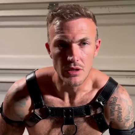 Hot Minutes in Christian Wilde's Leather Heaven Gay Porn