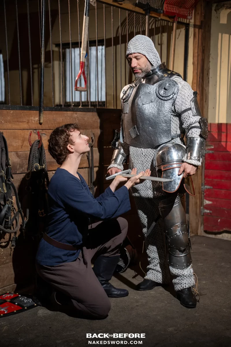 Journey Back to the Dark Ages With Cole Connor & Ryan Jacobs Gay Porn 6