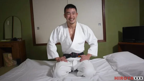 Judo Lovers Make a Sexy Outfit Change Gay Porn 1