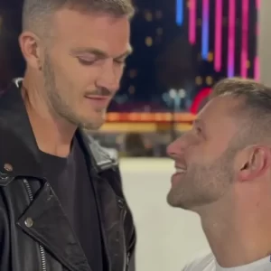 Casey Kisses Owns and Unleashes Jayson Parker Miles Fallon & Christian Wilde's Hot Bareback Explosion Gay Porn