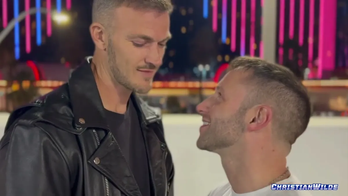 Miles Fallon & Christian Wilde's Hot Bareback Explosion Gay Porn