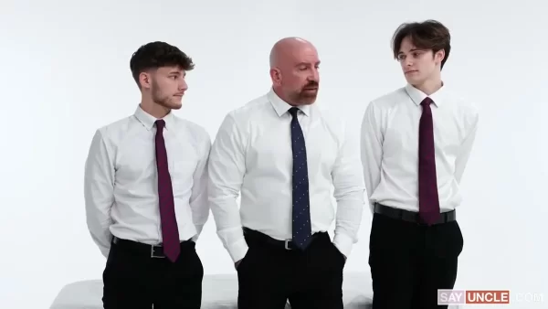 Missionary Boys Threesome With Matt Stiel, Archer Black & Dex Devall Gay Porn 5