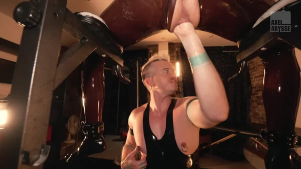 Rikki's Rosette Gets Punched By Axel Abysse Gay Porn 7