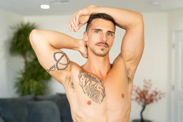 Sexy Brits Jacob & Jaxx in their Hottest Hookup Gay Porn 15