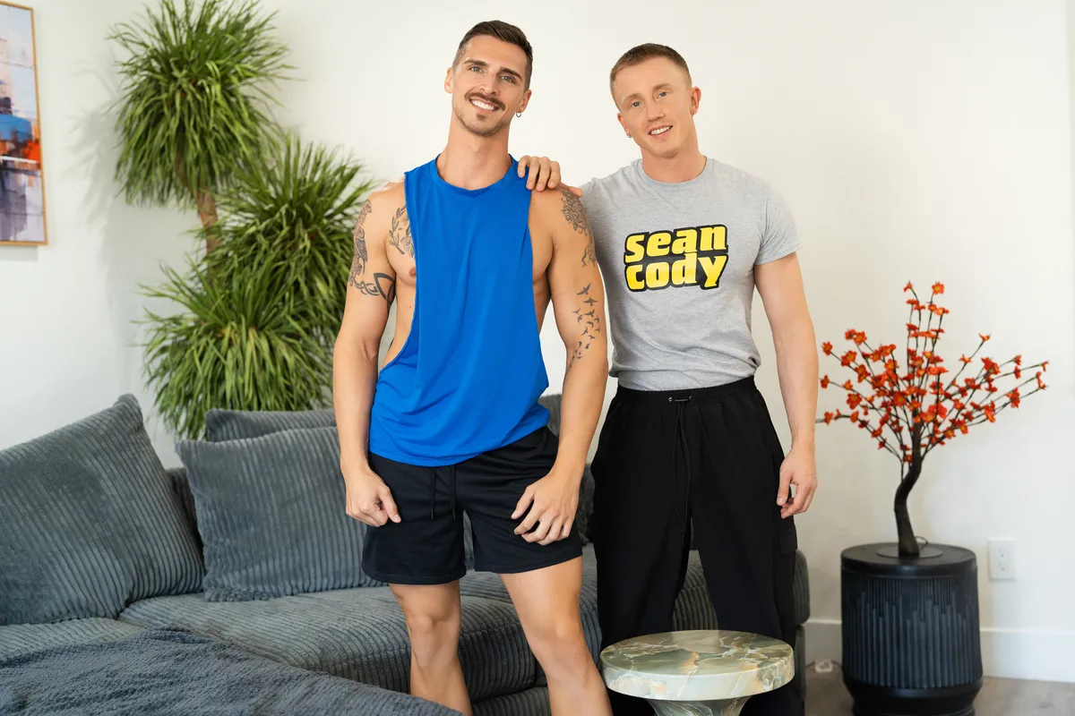 Sexy Brits Jacob & Jaxx in their Hottest Hookup Gay Porn 2