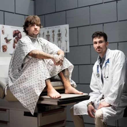 Squirty Emergency Fuck: Kane Fox & Austin Spears Gay Porn