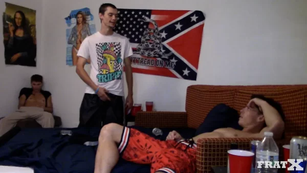 The Final Farewell Fling: Seth Peterson's Sultry Send-Off Gay Porn 1