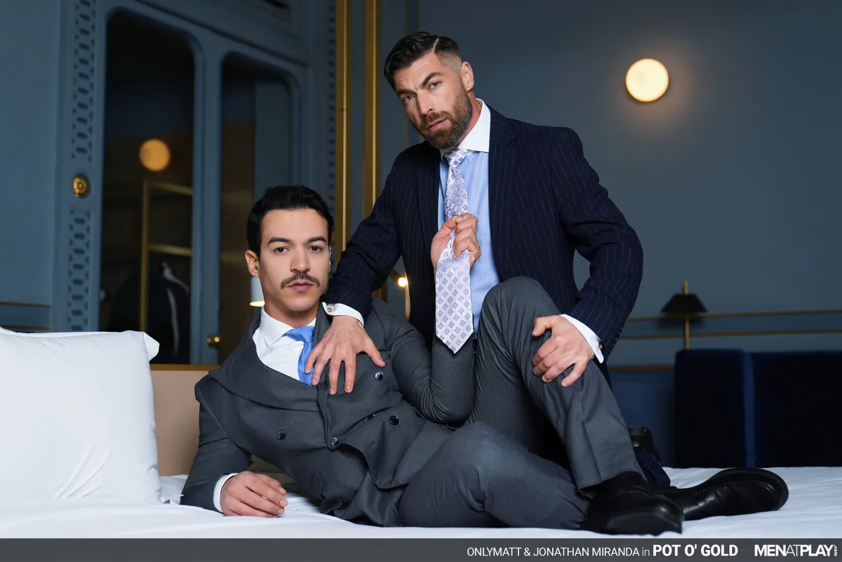 Who's Lucking Lucky Now? OnlyMatt Makes His Move on Jonathan Miranda Gay Porn