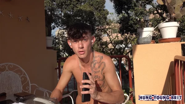 XXL Bareback Twink Destruction at Hung Young Brit Gay Porn