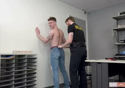 Young Perps: Drew Skylar's Hole - Stripped and Probed Gay Porn