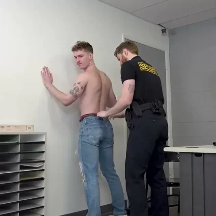 Young Perps: Drew Skylar's Hole - Stripped and Probed Gay Porn