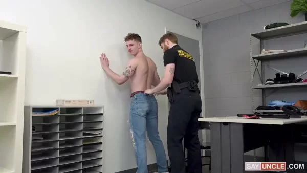 Young Perps: Drew Skylar's Hole - Stripped and Probed Gay Porn