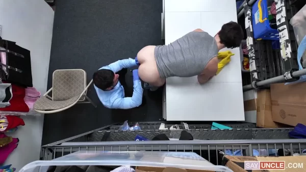 Young Perps: Officer Vadim Black Bangs Michael Vente Gay Porn 5