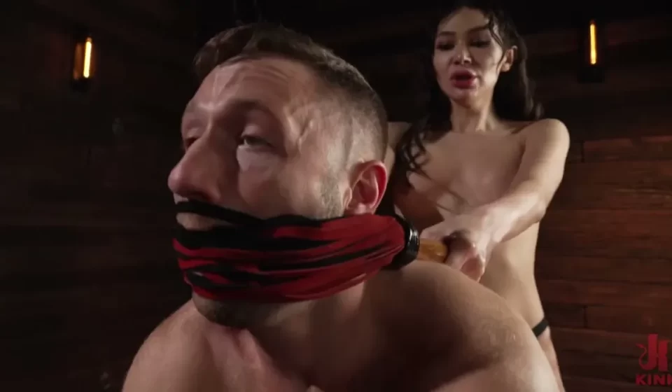 A Hole for Her Big Cock: Andylynn Payne Owns Miles Fallon Gay Porn