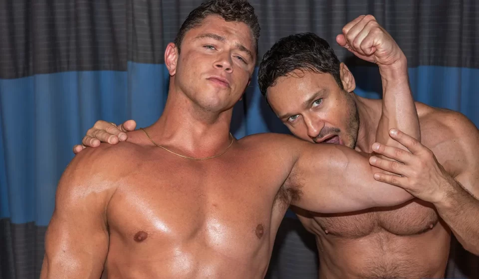 Alex Kof & Tanner Valentino's Gape-Banging Manhole Madness Gay Porn