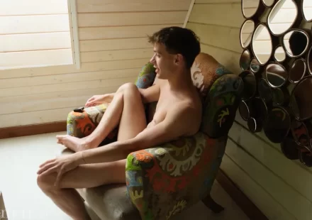 An Amazing Solo With Handsome Lucas Callen Gay Porn