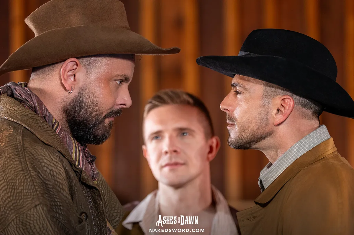 Ashes Before Dawn: Sir Peter, Paddy O’Brian & Serg Shepard Gay Porn